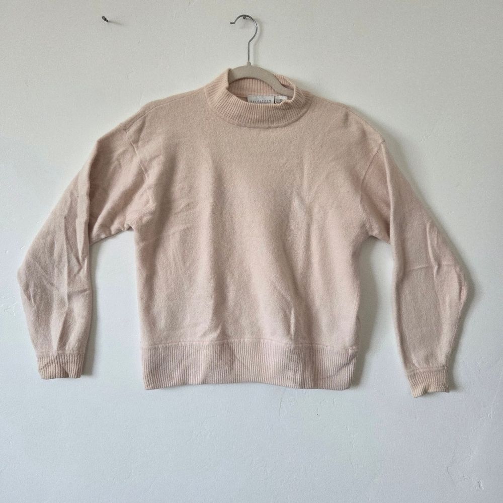 Vintage Nordstrom Town Square Lambswool Angora Sweater Ivory Old Money Heritage